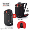 Arva Extreme Bundle Ride 24 + Explore 40 lavínový batoh, 24 l