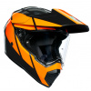 Prilba AGV AX-9 Trail Gunmetal Orange Veľkosť: XL (61-62 cm)