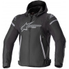 Bunda ZACA WATERPROOF, ALPINESTARS (čierna/tmavo sivá, veľ. S)