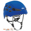 Petzl Boreo je odolná a univerzálna prilba určená pre horolezectvo, alpinizmus, zaistené cesty via ferrata, canyoning aj speleológiu, ktorá poskytuje vysokú úro Modrá