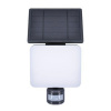 Solight LED solární osvětlení se senzorem, 11W, 1200lm, 3 CCT, Li-Ion, černá WO785-1