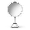 Kozmetické zrkadlo s osvetlením/zväčšovacie (5x) ø 20 cm Sensor – simplehuman