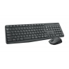 Logitech MK235 - Klávesnice a sada myši - bezdrátový - 2.4 GHz - US mezinárodní 920-007931