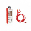 AMiO 02178 Multi-pre telefón USB C / micro USB, 120cm