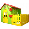 Veľký záhradný dom pre deti s plotom Mochtoys (Veľký záhradný dom pre deti s plotom Mochtoys)