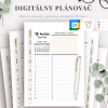 Digitálny plánovač 2025 – interaktívny PDF diár pre Goodnotes a Notability