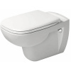 Závesné WC Duravit D-Code s WC doskou s automatikou D 45350900A1