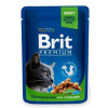 Brit Premium Cat kapsička Chicken Slices for Steril 100g