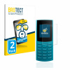 2x BROTECT Displayschutz-Folie pro Nokia 105 4G (2023) (2x čirá ochranná fólie BROTECT pro Nokia 105 4G (2023))
