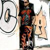 Pánské tepláky Yakuza Dantai Loose 25036 black velikost: XXL