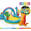 Nafukovací bazén pre deti vodný park šmykľavka fontána INTEX 57135