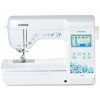 Brother F560 + quilt set QKF3 zdarma (Elektronický šijací stroj s LCD displejom, automatickým šitím gombíkových dierok, automatickým zapošívaním na začiatku a konci šitia, voľbou polohy ihly, kolennou