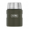 Thermos Style termoska se skládací lžící a šálkem 470 ml vojenská zelená
