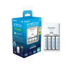 Panasonic Eneloop Basic Charger + 4x 1900mAh K-KJ51MCC40E