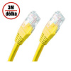 CNS PK-UTP5E-030-YL patch kabel Cat5E, UTP - 3m, zlty