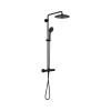 Sprchový systém s termostatickou batériou Grohe Quickfix Vitalio Joy čierna 26403KF2