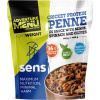 Adventure menu SENS Cvrčšie proteínové penne v omáčke s fazuľami, špenátom a olivami, 400g