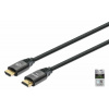 Manhattan kabel HDMI s Ethernetem, HDMI Male na Male, 1m, černá