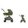 CYBEX Melio Carbon + Cot Set moss green 2026