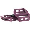 Pedále Bontrager Line Comp Flat Pedal Set - mulberry uni