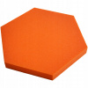 AKUSTICKÁ pena Akustický panel HEX ORANGE 5 cm za reproduktor, domáce kino