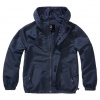 Brandit detská Summer Frontzip Windbreaker bunda, námornícka modrá - 122/128