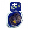 Lovi dynamický utišujúci cumlík Stardust 0-3m violet 2 ks