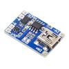TIPA Nabíjačka Li-Ion článku 1A s ochranou, modul s IO TP4056 (mini USB)