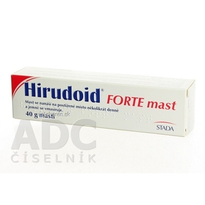 HIRUDOID FORTE ung der 1x40 g