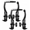 Brzdy Shimano T4000 V-brake brzdové čeľuste, hliník, čierna