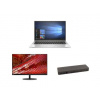 HP EliteBook 840 G7 + Fujitsu Thunderbolt 4 Port Replikator with 170W adapter FPCPR401BP + Lenovo ThinkVision T27i-10 27