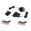 Osvetlenie 2 LED klips nalepovacie