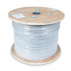 CNS kabel U/FTP, Cat6, drát, PVC, Eca, cievka 305m - šedá CNS-SLDF6P-305-GR