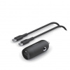 Belkin BOOSTCHARGE™ 30W USB-C Power Delivery PPS nabíječka do auta + 1m USB-C na USB-C kabel, černá