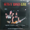 Guns N Roses: Live In New York City 1988 (Yellow/Red Splatter) LP - Guns N' Roses
