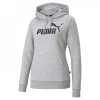 Puma Logo Ladies Hoody Grey 10 (S)