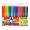 Centropen sada popisovačů 7550 1mm válcový hrot odolný proti zatlačení color