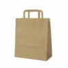 Wimex Papierová taška hnedá 26x14x32 cm (250 ks)