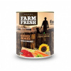 Farm Fresh Dog Horse with Carrot konzerva 800g