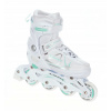 Kolieskové korčule - Nastaviteľné valce Raven Spirit White/Mint 37-40 (Nastaviteľné valce Raven Spirit White/Mint 37-40)