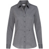 Seidensticker Košile Blouse Slim LSL, dlouhý rukáv, dámská COT780613020xi-anthracite 40 Antracitová