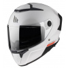 MT Helmets FF118SV Thunder 4 SV perleťová biela prilba na motorku + zľava 12 € na príslušenstvo - 3XL: 65-66 cm