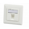 BOX pod omietku pre 1x Keystone, RAL9010, biely, INFRALAN
