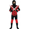 Kostým Ninja červený drak 5-6 rokov