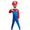Kostým Super Mario Bros - pre deti Veľkosť: (S) 4 - 6 rokov (104 - 116)