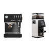 Ascaso Steel DUO PID, Black&Wood + Rancilio STILE, white