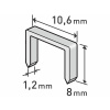 EXTOL Spony do sponkovačky 1000ks, šírka 10,6mm, hrúbka 1,2mm Veľkosť: 8 mm 8852202