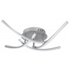 Rabalux Strieborné stropné LED svietidlo Tatjana 620mm 30W 3145