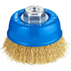 Bosch Accessories Kefa na šálky, mosadz, lisovaný drôt, 75 mm, 0,3 mm, 12000 ot./min, M 10 2608622062 1 ks; 2608622062