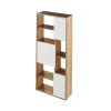 Kondela ULIMI regál DS/SI 0000262922 - Viacúčelový regál, dub sonoma/biela